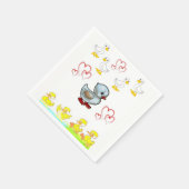 Papier Napkins Servetten (Hoek)