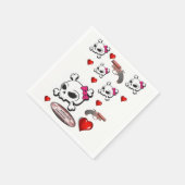 Papier Napkins Servetten (Hoek)