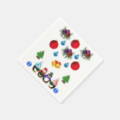 Papier Napkins Servetten (Hoek)