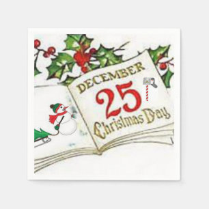 Papier Napkins Servetten