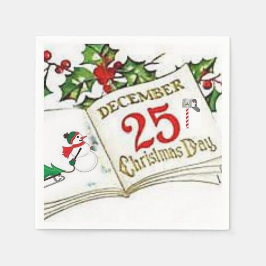 Papier Napkins Servetten (Voorkant)