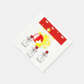 Papier Napkins Servetten (Hoek)