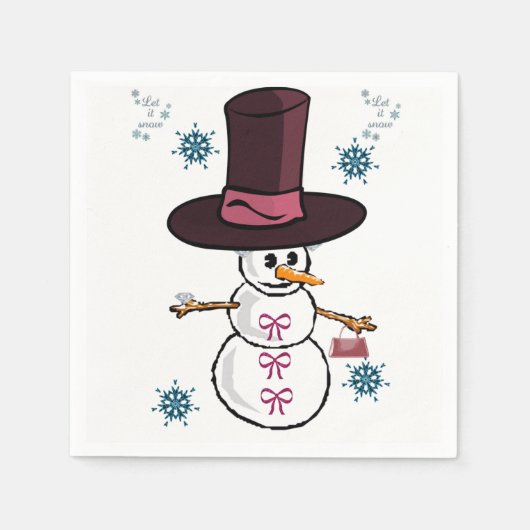 Papier Napkins Servetten (Voorkant)