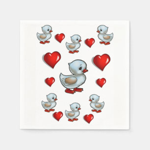 Papier Napkins Servetten