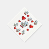 Papier Napkins Servetten (Hoek)