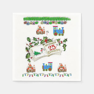 Papier Napkins Servetten