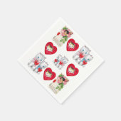 Papier Napkins Servetten (Hoek)