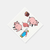 Papier Napkins Servetten (Hoek)