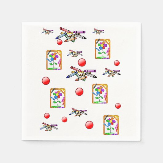 Papier Napkins Servetten (Voorkant)