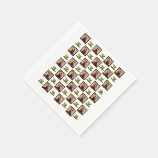 Papier Napkins Servetten (Hoek)