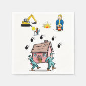 Papier Napkins Servetten (Voorkant)