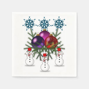 Papier Napkins Servetten