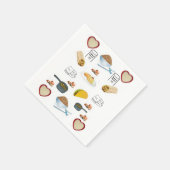 Papier Napkins Servetten (Hoek)