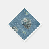 Papier Napkins Shell Servet (Hoek)