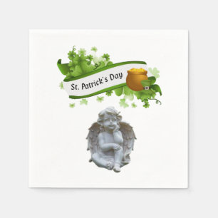 Papier Napkins St. Patrick's Day Angel Servet