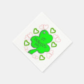 Papier Napkins St. Patrick's Day Servet (Hoek)