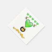 Papier Napkins St. Patrick's Day Servet (Hoek)