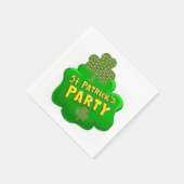 Papier Napkins St. Patrick's Day Servet (Hoek)