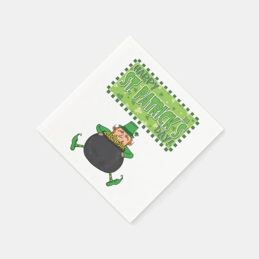 Papier Napkins St. Patrick's Day Servet (Hoek)