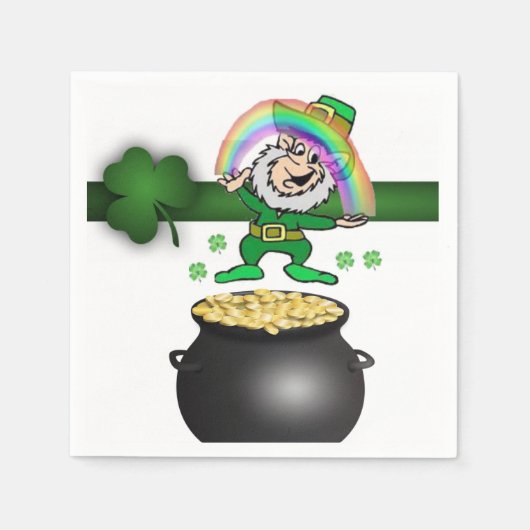 Papier Napkins St. Patrick's Day Servet (Voorkant)