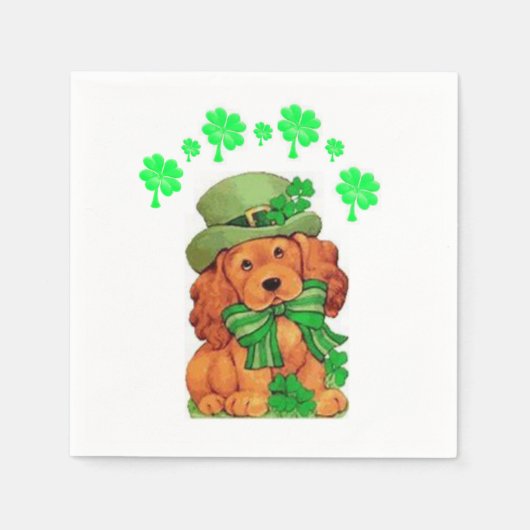 Papier Napkins St. Patrick's Day Servet (Voorkant)