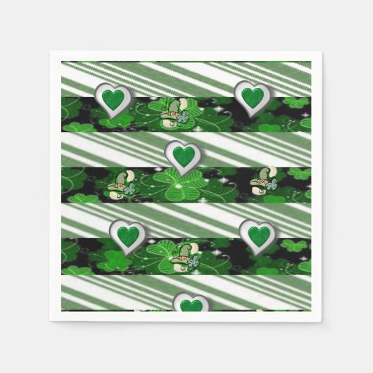 Papier Napkins St. Patrick's Day Servet (Voorkant)
