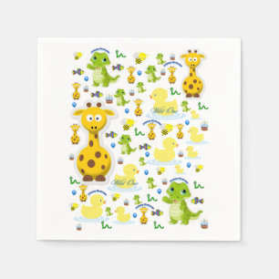 Papier Napkins Wild One Birthday Servet