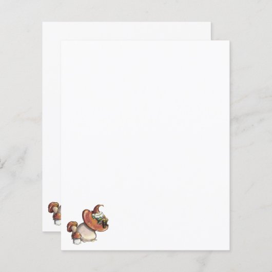 Papier Napping Gnome (Devant / Derrière)