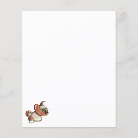 Papier Napping Gnome (Dos)