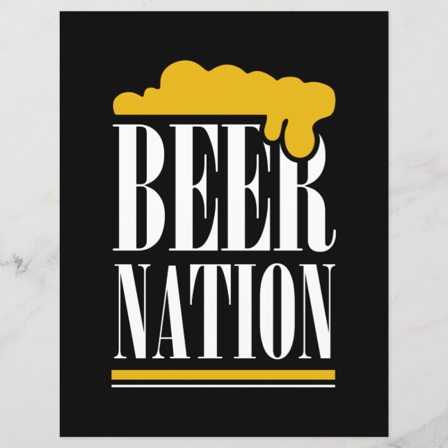 Papier Nation de la bière (Devant)