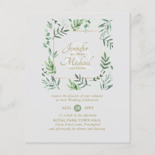 Papier Natures Love Verdure Mariage de couronne