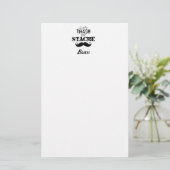 Papier Ne Pas Jeter La Moustache Funky Hipster (Debout devant)