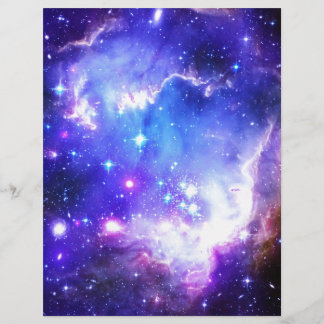 Papier Nebula bleue