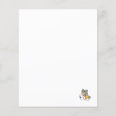 Papier Neige beaucoup amusant Chat hiver vacances Design (Dos)