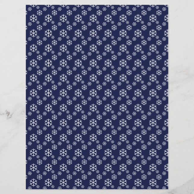 Papier Neige le soir de Noël (Devant)
