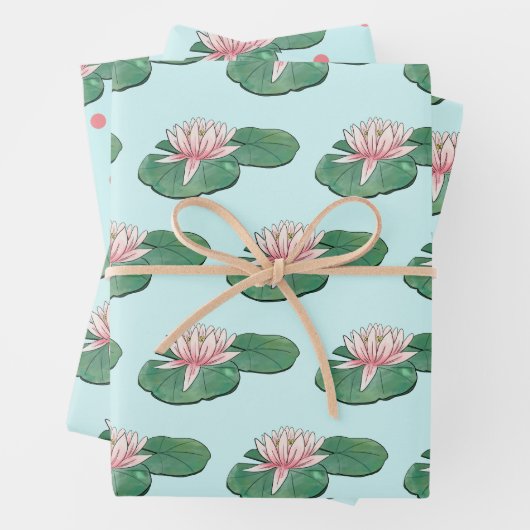 Papier nénuphar (En situation)