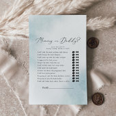 Papier Nettoyage aquarelle | Blue maman ou papa jeu