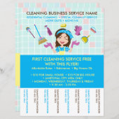 Papier Nettoyage Billets Janitorial Publicité Circulaire (Devant / Derrière)
