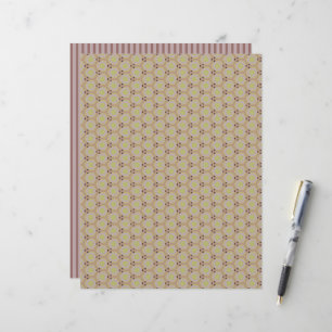 Papier Neutres chauds Hexagons Hexagons Hexagons Livre pa
