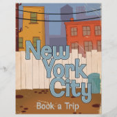 Papier New York City (Dos)
