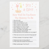 Papier Nid de cigogne Connaissez-vous bien le jeu de baby (Devant)