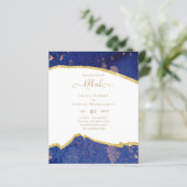 Papier NIKAH - Agate Gold BUDGET Mariages Invitations (Debout devant)