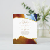 Papier NIKAH - Agate Gold BUDGET Mariages Invitations (Debout devant)