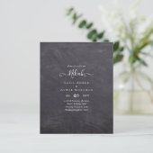 Papier NIKAH - Budget - Invitations de mariage islamique  (Debout devant)