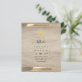 Papier NIKAH - Calligraphie de Faire-part de mariage isla (Debout devant)