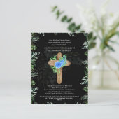 Papier N'IMPORTE QUEL anniversaire d'Ordination Invitatio (Debout devant)