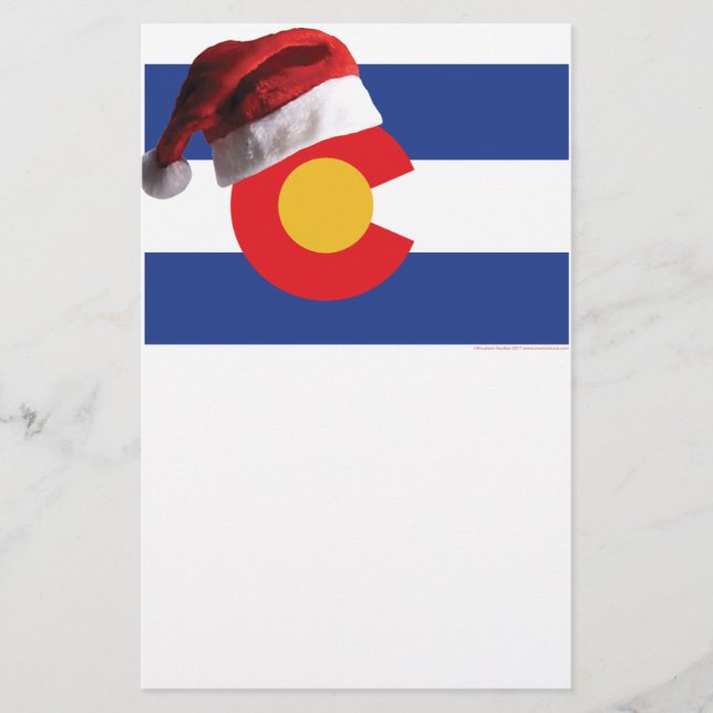 Papier Noël au Colorado (Devant)