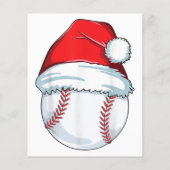 Papier Noël Baseball Santa Hat Ball Enfants garçons Homme (Dos)
