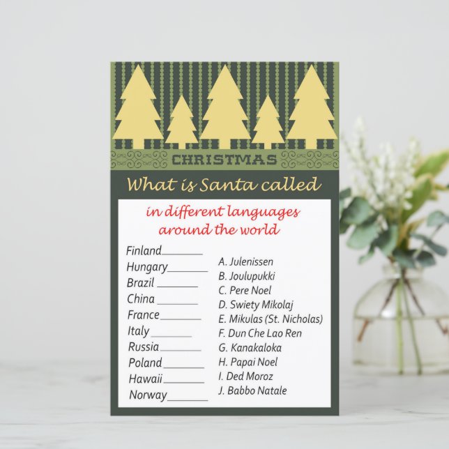 Papier Noël de l'or dans le monde entier (Debout devant)