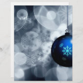 Papier Noël étincelant (Devant / Derrière)